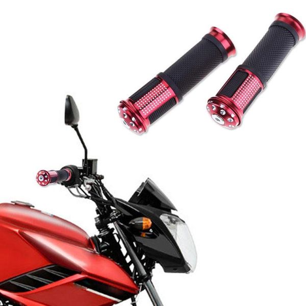 

2pcs universal motorcycle handlebar grips handle bar motorbike atv anti slip handle hand bar ends motorcycles accessories parts