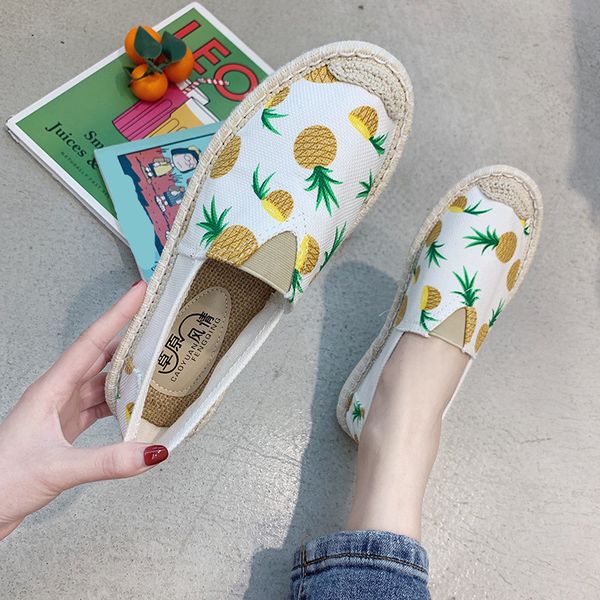 

summer shoes ladies all-match casual female sneakers slip-on round toe 2020 fashion women's flats shallow mouth slip on modis, Black