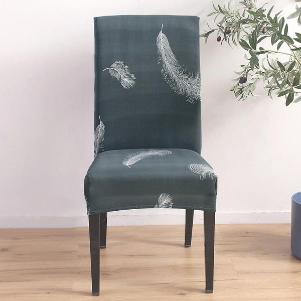 

1шт горячее перо печати stretch председатель обложка большой эластичные стул covers slipcovers номер ресторан банкетный hotel home