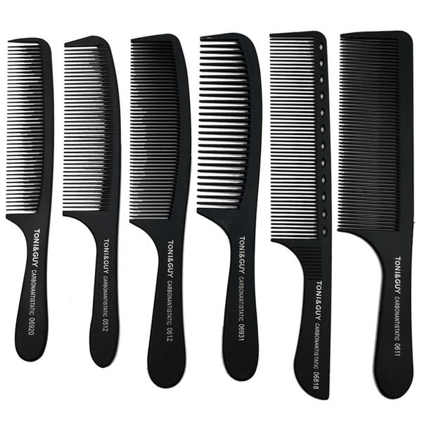 

hairdressing combs tangled straight hair brushes comb pro salon styling tool, Silver