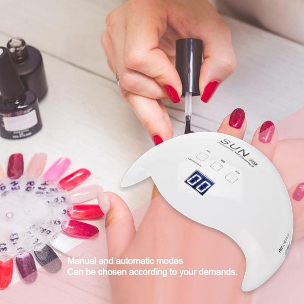 

36w uv led nail 21 leds nail gel polish dryer manicure drying machine for all gel with 30/60/90s button nails art lamps