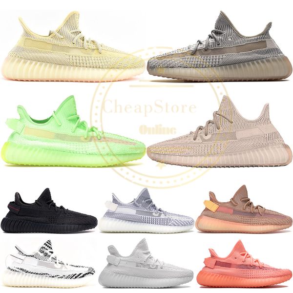 

Kanye we t antlia ynth reflective gid glow black true form clay tatic men women running hoe zebra lundmark athletic neaker 5 13