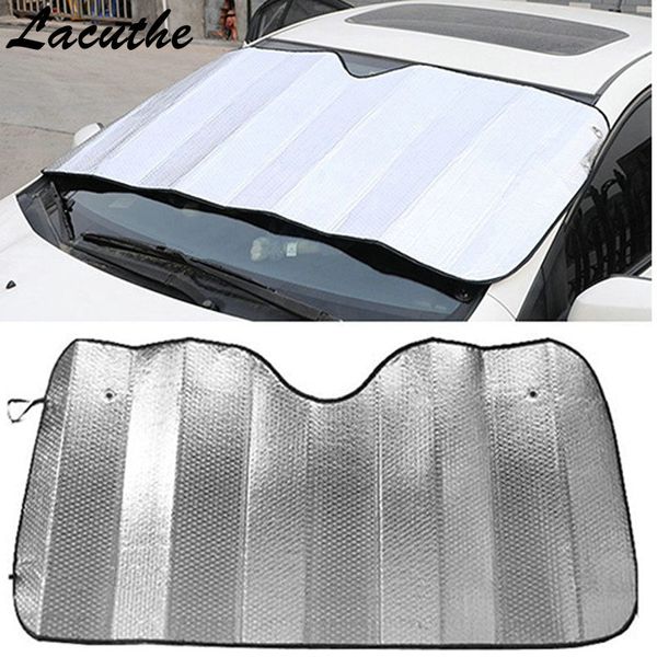 One Pcs Waterproof Dustproof Foldable Car Autos Windshield Sun Shade Block Cover