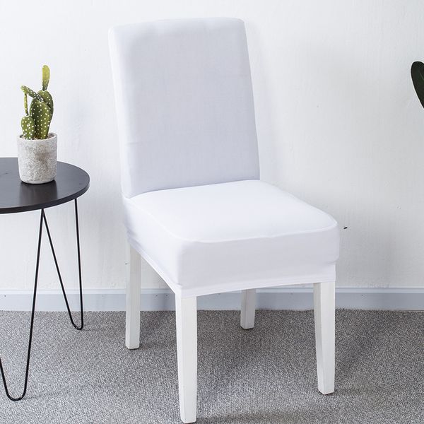 

new 18 solid colors flexible stretch spandex chair cover for restaurant weddings banquet l elastic chair cover modern l
