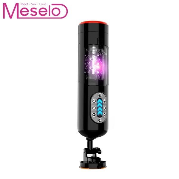 

meselo telescopic toys function voice interaction for masturbator massage rotating y19062702 intelligent incduction men wiggle adul jauk