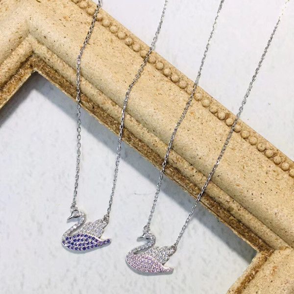 

designer fashion 925 sterling silver jewelry 3a cubic zirconia party necklace