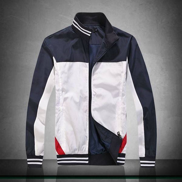

mens designer jackets bosses luxury fashion brand jacket tide brand classic stitching casual outdoor running jackets new arriva, Black;brown