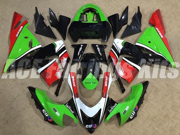 

4 бесплатные подарки для мотоциклов новый abs полный комплект обтекатели fit для kawasaki ninja zx-10r 2004 2005 04 05 10r тело набор зелены