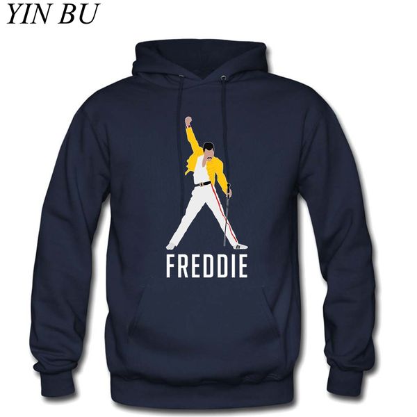 

men's boys freddie mercury sweatshirts print hoodies autumn men women sweatshirts harajuku hoodies couples tracksuits s-2xl, Black