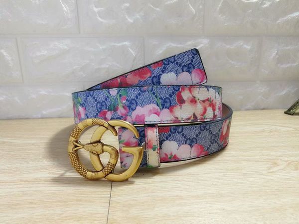 

горячие продажи новый мужской женский черный пояс из натуральной кожи бизнес ремни шаблон цветок пояс змея шаблон пряжки пояса для подарка, Black;brown