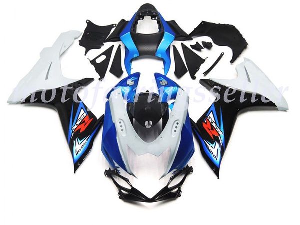 

new abs plastic fairings kit fit for suzuki gsxr600 gsxr750 2011 2012 2013 2014 2015 2016 2017 injection mold blue, white and red