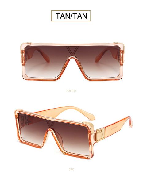 

2020 piece men and women sunglasses outdoor windproof glasses 100% uv mirror lens 2020 fashion millionaire brand designer, White;black