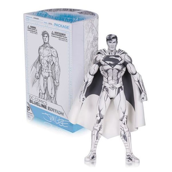 

мультфильм герой dc 2015 sdcc супермен sketch edition черно-белый супермен box hand office