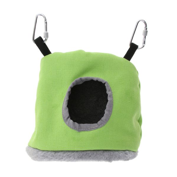 

parrot nest plush warm hammock pet bird hanging swing soft bed cave