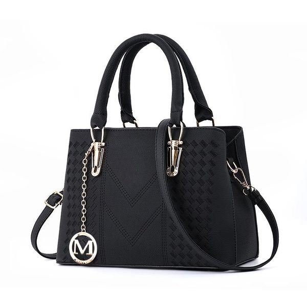 

designer fashion women luxury bags micky ken lady pu leather handbags brand bags purse shoulder tote bag female quality