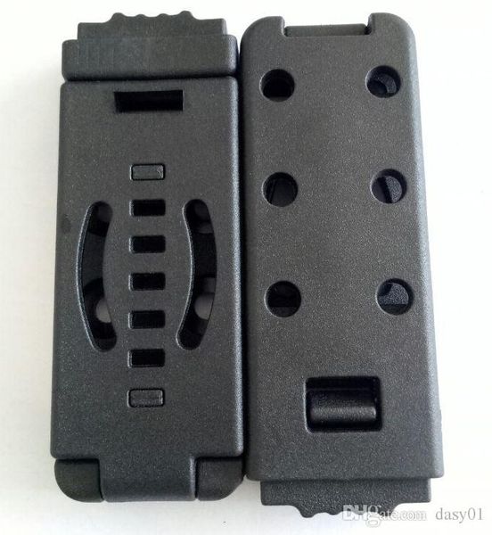 

2pcs new mini nylon belt loops belt clip for knife kydex sheath/holster, special for diy, w/ switch lock 2pcs