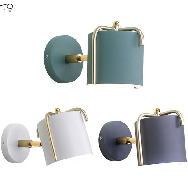 

nordic inidicidual designer led wall lamp industrial simple modern wall sconces background corridor reading bedside bathroom bar