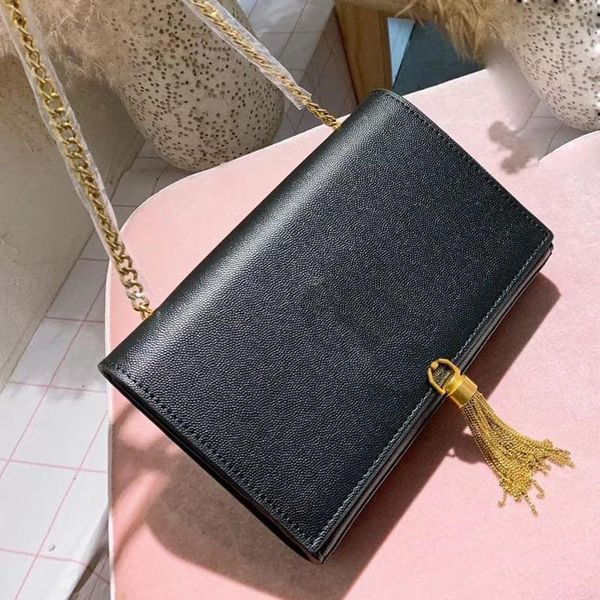 

designer shoulder bag women's genuine leather handbag lady's crossbody bags chain shoulder strap fast shippment