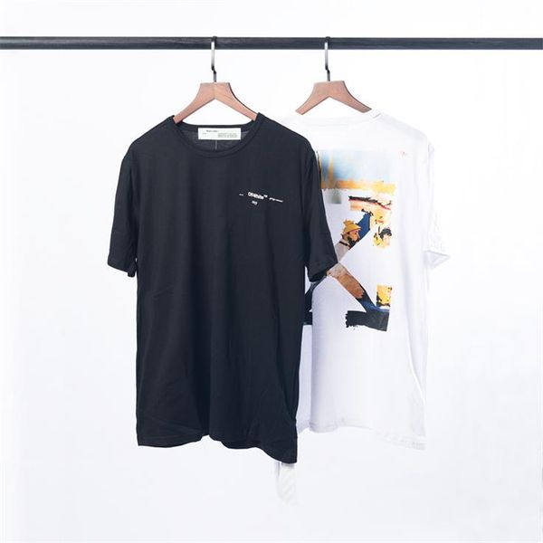 

Summer print half leeved europe cotton cau al anti wrinkle new tyle men 039 off t hirt crew neck white black red a1
