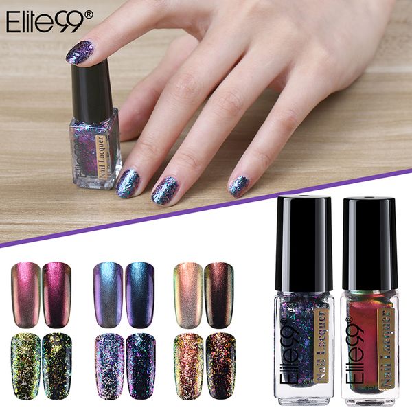 

elite99 6ml chameleon nail lacquer color-changing nail polish fashion mood changing lacuqer for diy art design manicure
