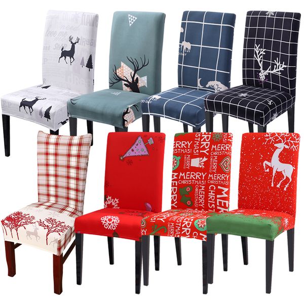 

2019 dining room chair cover washable removable stretch seat cover universal size home l spandex chair covers slipcovers