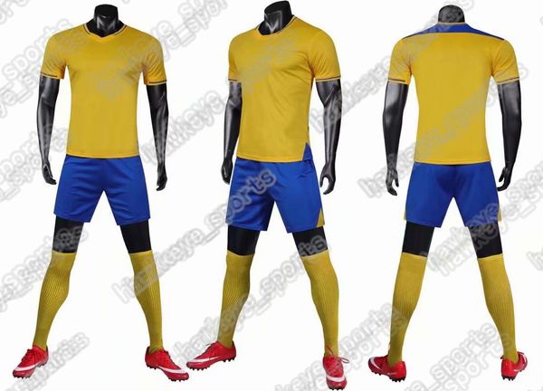 

New Men's Sports Football uniform hot selling Customized Putuan Training Suit Breathable 2019 Short Shirt 214534522