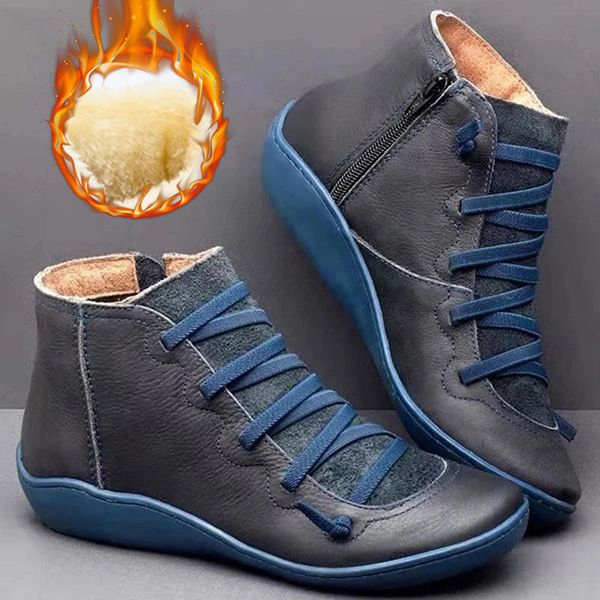 

nice fashion women shoes british wind tooling ladies comfortable high short wild casual shoes women boots large size, Black