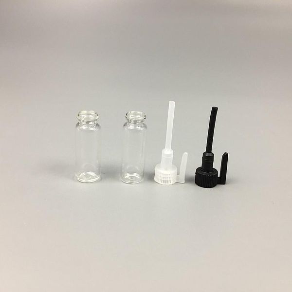 0,5 ML Klarglas Parfüm Flasche Mini Probe Größe Kosmetische Leere Behälter Fläschchen Tester Transparent Für Probe 100