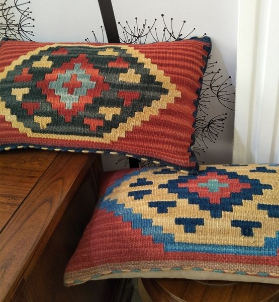 

southern star kilim kilrim manual wool rectangle pillow contain core 2 individualgc193kilimyg40