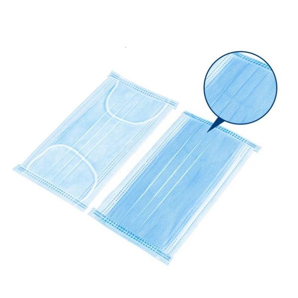 

dhl ship non woven face3 layers dust jason mask proof safety work men women test home cleaning face masks mq500 kus2