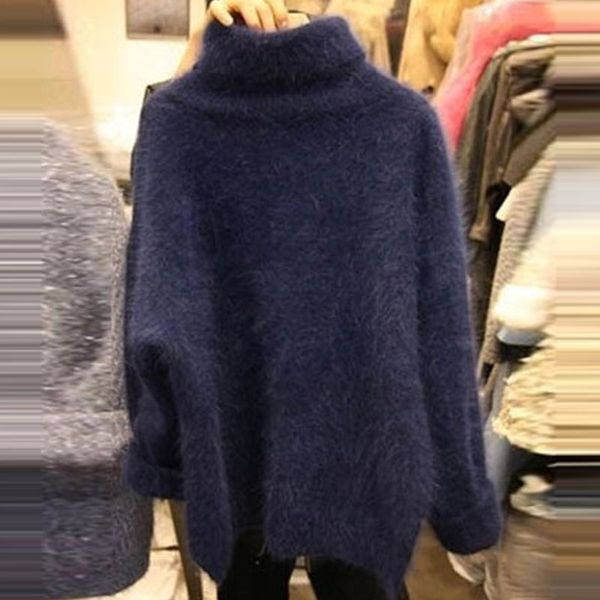 

2017 autumn winter new turtleneck knitted sweater women fashion korean style solid pullover female casual thick ladies sweater, White;black