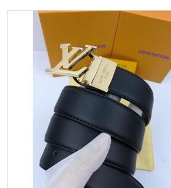 

with box 2019 fashion and casual woman leather belt ladies drill buckle brand designerbelt leather for gift, White;black