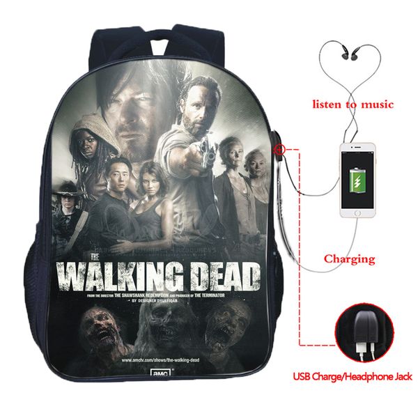 

the backpack usb charge school backpack students boys girls fashion rucksack men women kanpsack
