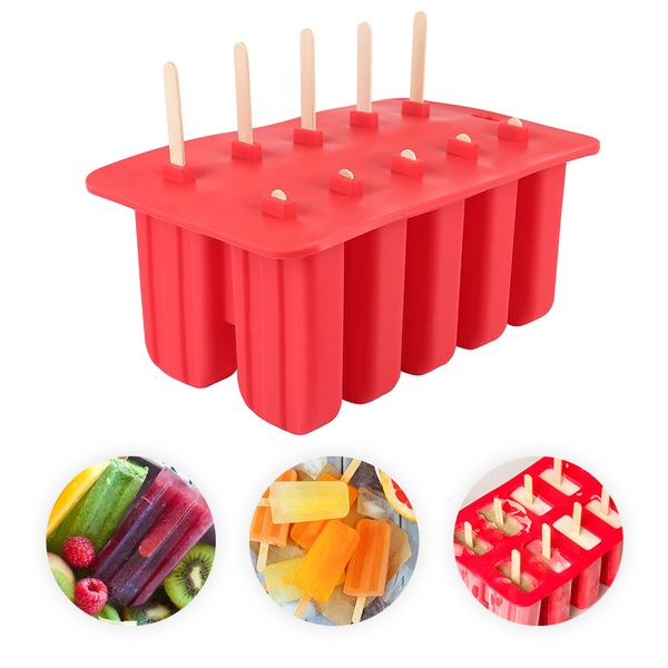

силиконовые ice cream cube плесень 10 case
