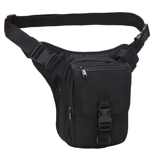 

men hip belt bag motorcycle rider camouflage pouch casual male waist pack bags skiing pants