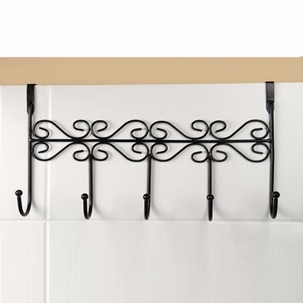 

металл позади двери вешалка 5 крючки шарф сумка полка главная хранение спальня вешалками душевая комната одежды полотенцедержатель
