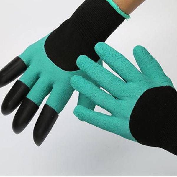 

HOT Sale Gardening glove Garden Gloves for Digging & Planting with 4 ABS Plastic Claw US