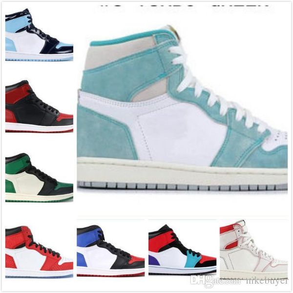 

1 high og bred toe chicago banned game royal basketball shoes men 1s 3 shattered backboard shadow multicolor sneakers 7-12