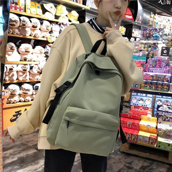 

student schoolbag ladies korean fashion canvas backpack retro backpack cute