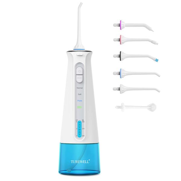 

бепѬоводна вода flosser поѬаивнй иѬѬигаоѬ дл полои Ѭа 300 мл 3 Ѭежима, turewell в