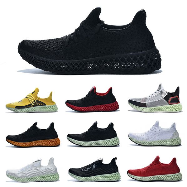 

fashion designer futurecraft 4d mens wave runner running shoes alphaedge 4d triple black gym red womens trainers sneakers size 38-47
