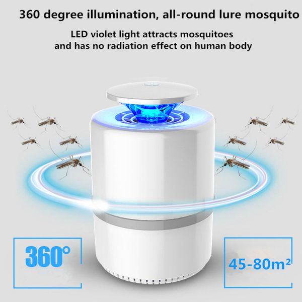 

usb electronic mosquito killer intelligent mute pcatalyst mosquito bonsai decorative lamp