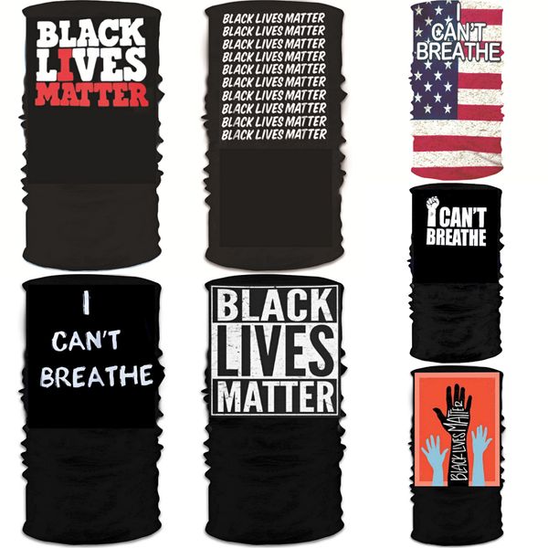 

i cant breathevevelt bandana head face protective mask neck gaiter snood headwear beanie tube scarf #323, Black