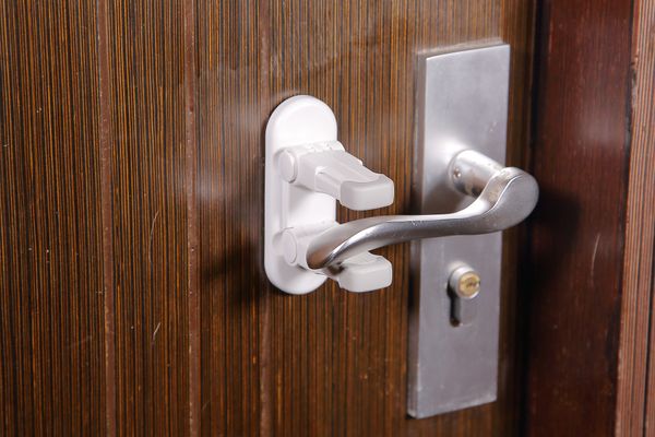 2019 Upgrade Advanced Child Door Lever Lock Double Locks Baby Proofing Doors Locks With Stronger 3m Adhesive For Kids Safety No Tool Needed From