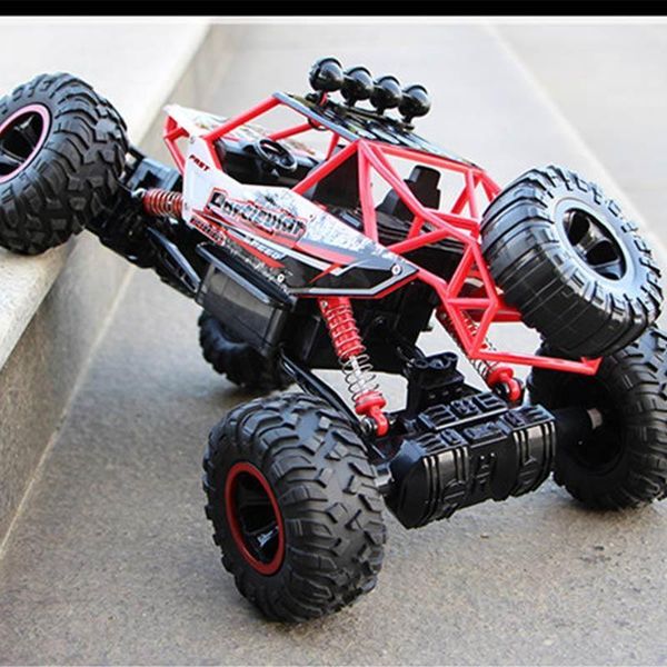 

rc car 1/12 4ch rock crawlers driving car double motors drive bigfoot kids remote control model dirt bike off-road vehicle toy