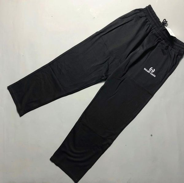 

19ss luxurious paris brand design bal long pants terry trousers all-match fashion hip-hop high streetwear cool sports trousers, Camo;black