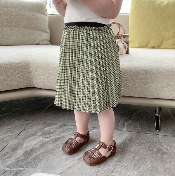 

2020 new wholesale girls draped skirt summer fashion girls skirts 1-7 years ho620