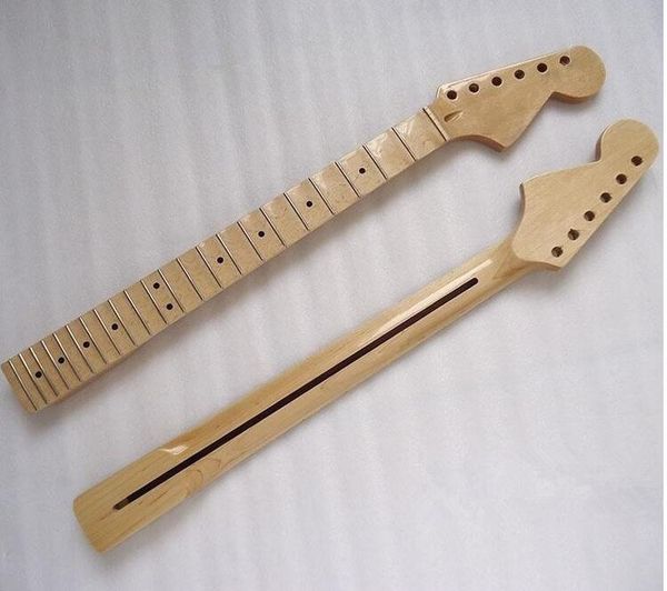 

музыкальные инструменты 22 ладов инкрустировать точки вогнутой грифа электрической гитары шеи кленовый материал гитары аксессуары запчасти