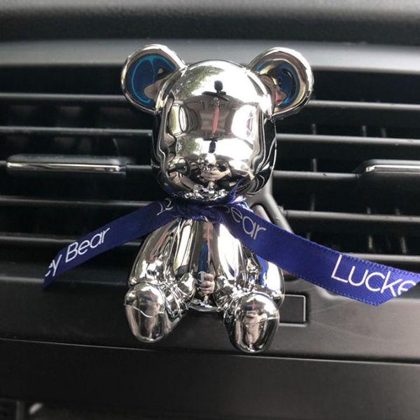 

cute bear car outlet perfume car air conditioning clip air freshener purifier auto vent diffuser mini fragrance