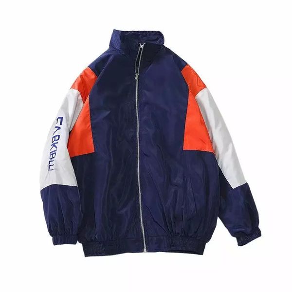 

hiking jacket sweatshirts hooded fall and winter clothes male baseball uniform male instagram style movement velvet thi, Blue;black
